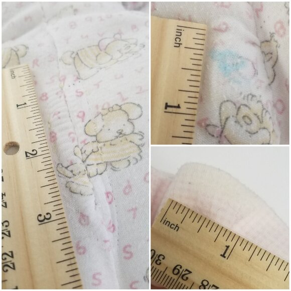 Little Darlins 1994 Soft Doll Plush NEW STUFFING Baby ABC Alphabet Well Made Toy - Picture 10 of 12